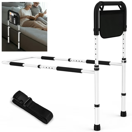 Bed Rails for Elderly Adults Safety with Leg Adjustable