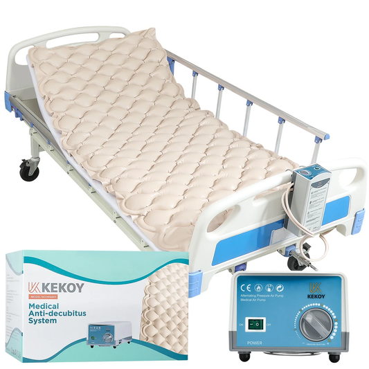 Alternating Pressure Mattress with Quiet Electric Pump