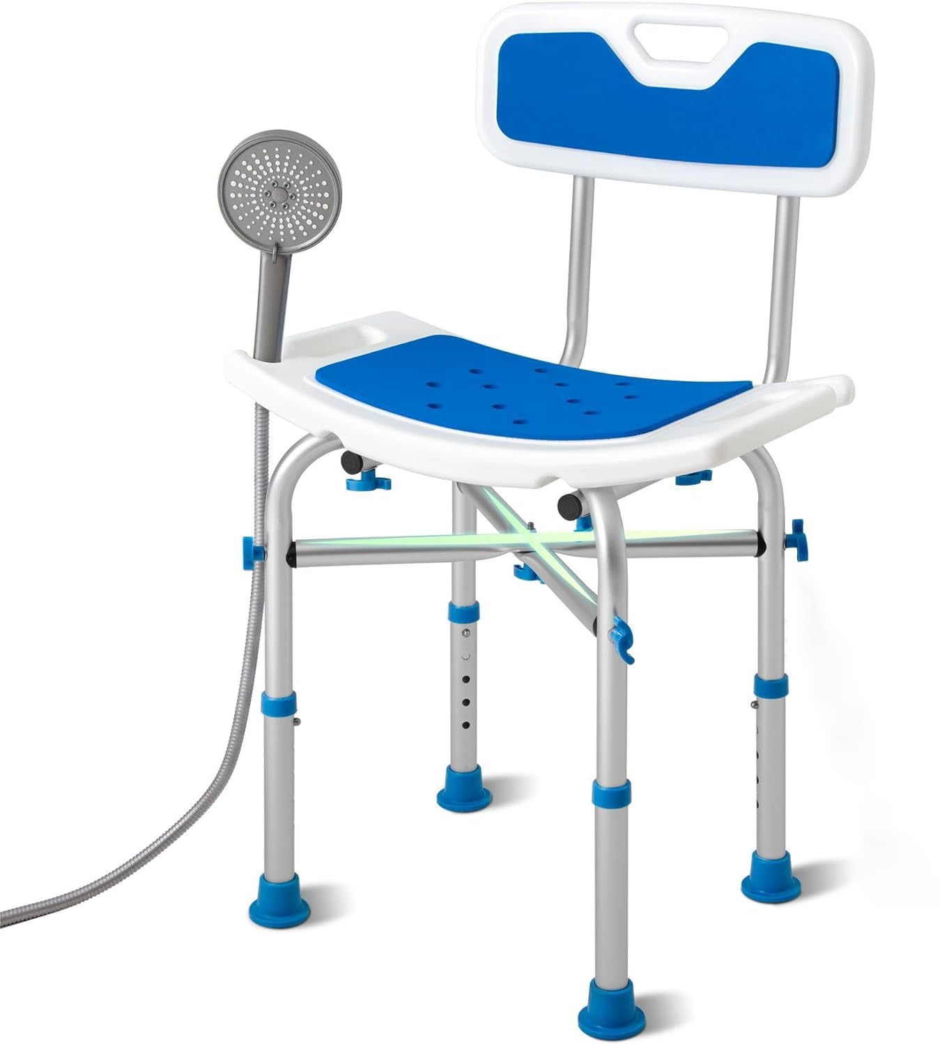 KEKOY Heavy Duty Shower Chair with Back for Senior